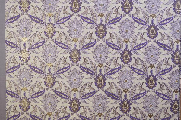 Feinstes italienisches Buntpapier lila flieder